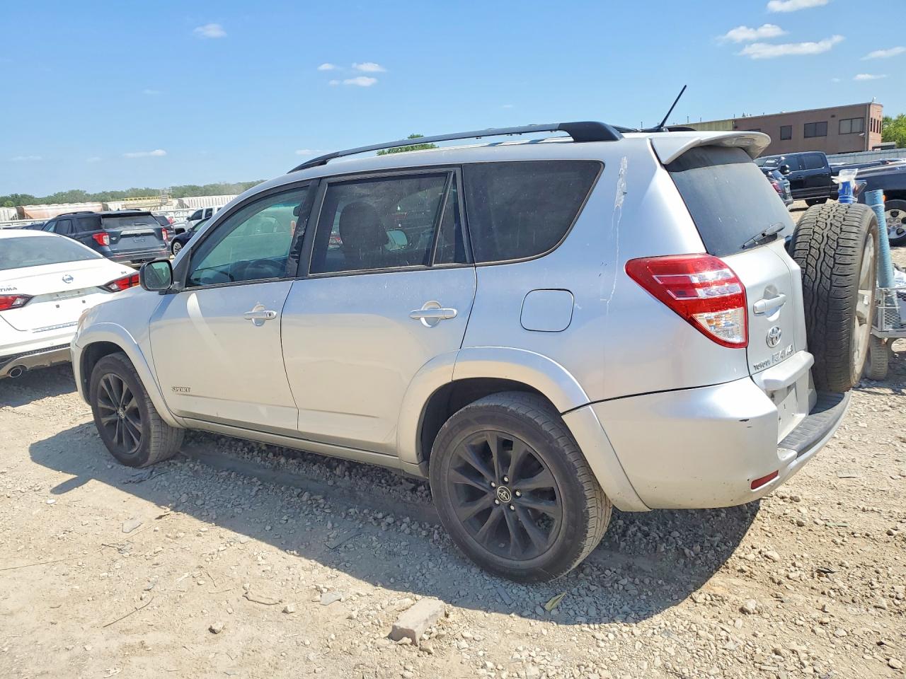 2010 Toyota Rav4 Sport Silver vin: 2T3WF4DV8AW045237