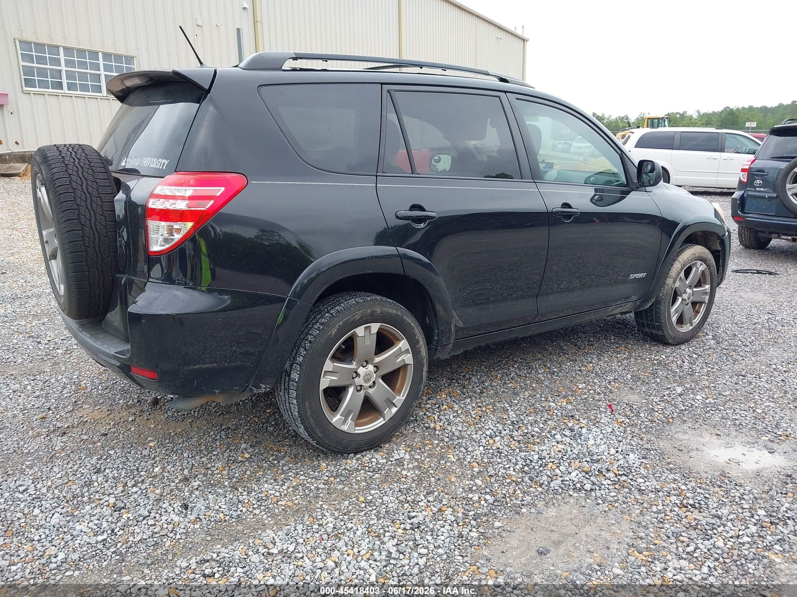 2010 Toyota Rav4 Sport Dark Blue vin: 2T3WF4DV9AW049510