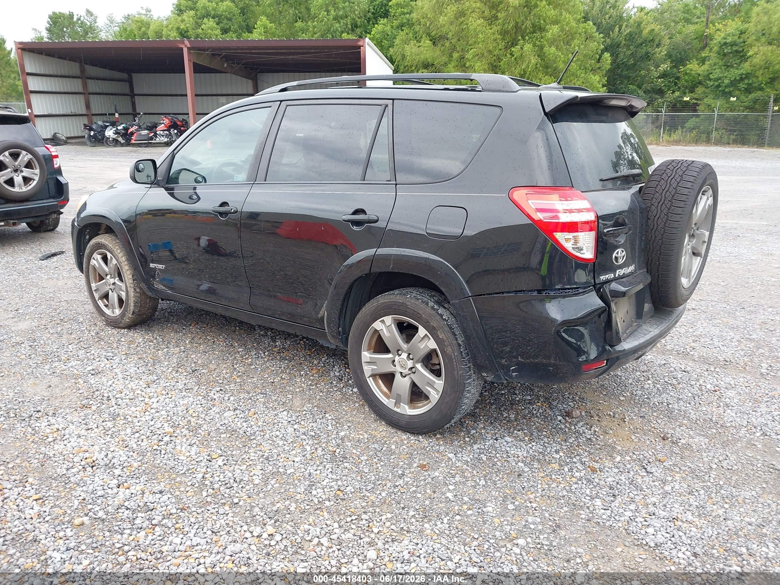 2010 Toyota Rav4 Sport Dark Blue vin: 2T3WF4DV9AW049510