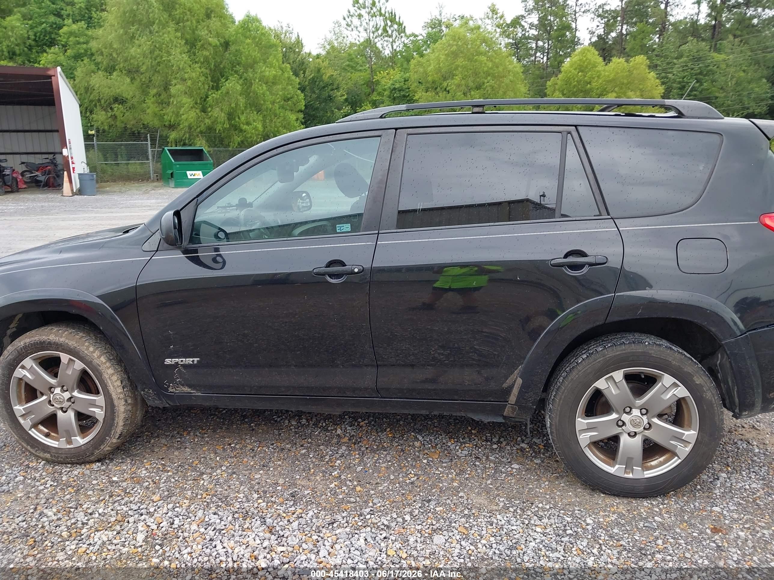 2010 Toyota Rav4 Sport Dark Blue vin: 2T3WF4DV9AW049510