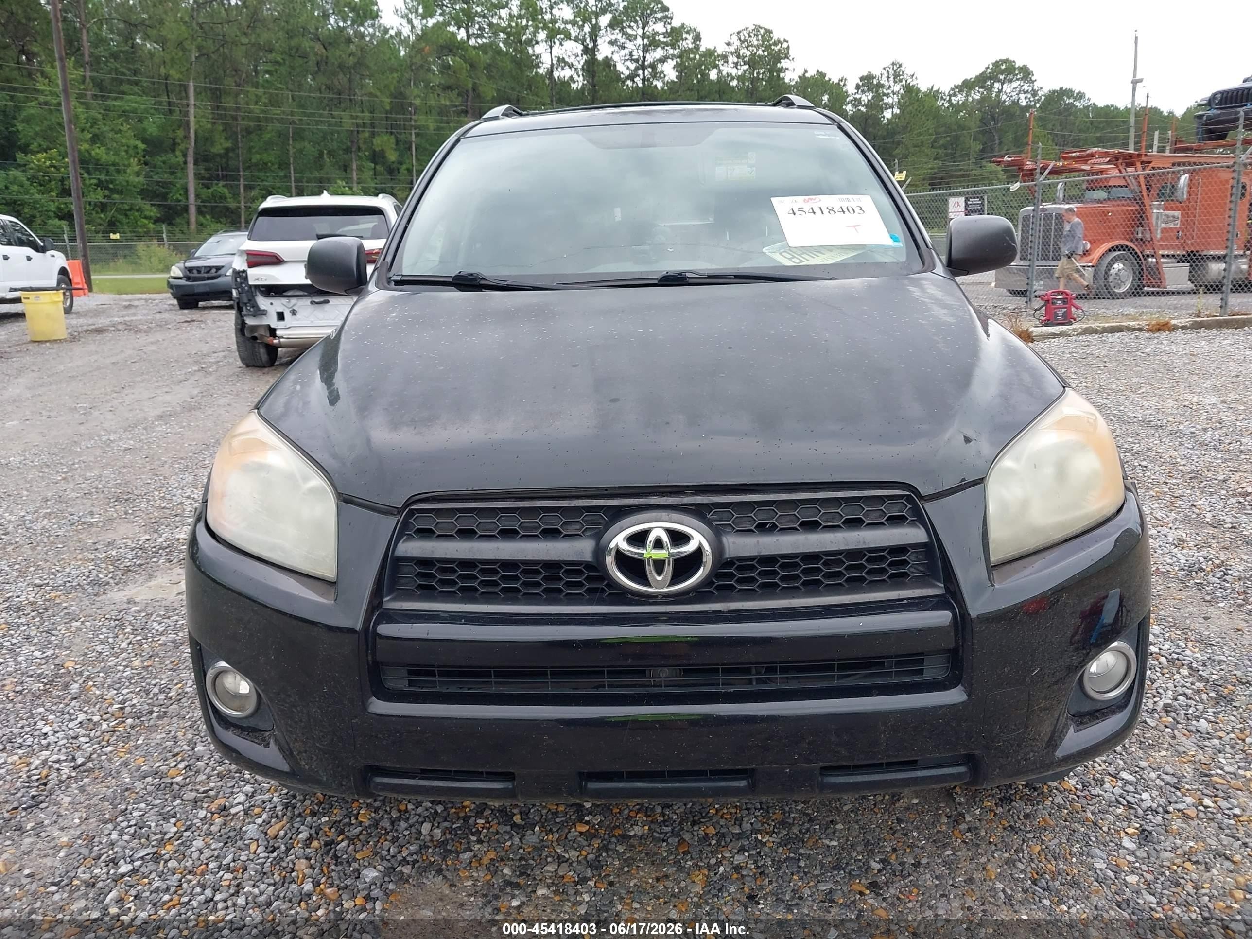2010 Toyota Rav4 Sport Dark Blue vin: 2T3WF4DV9AW049510