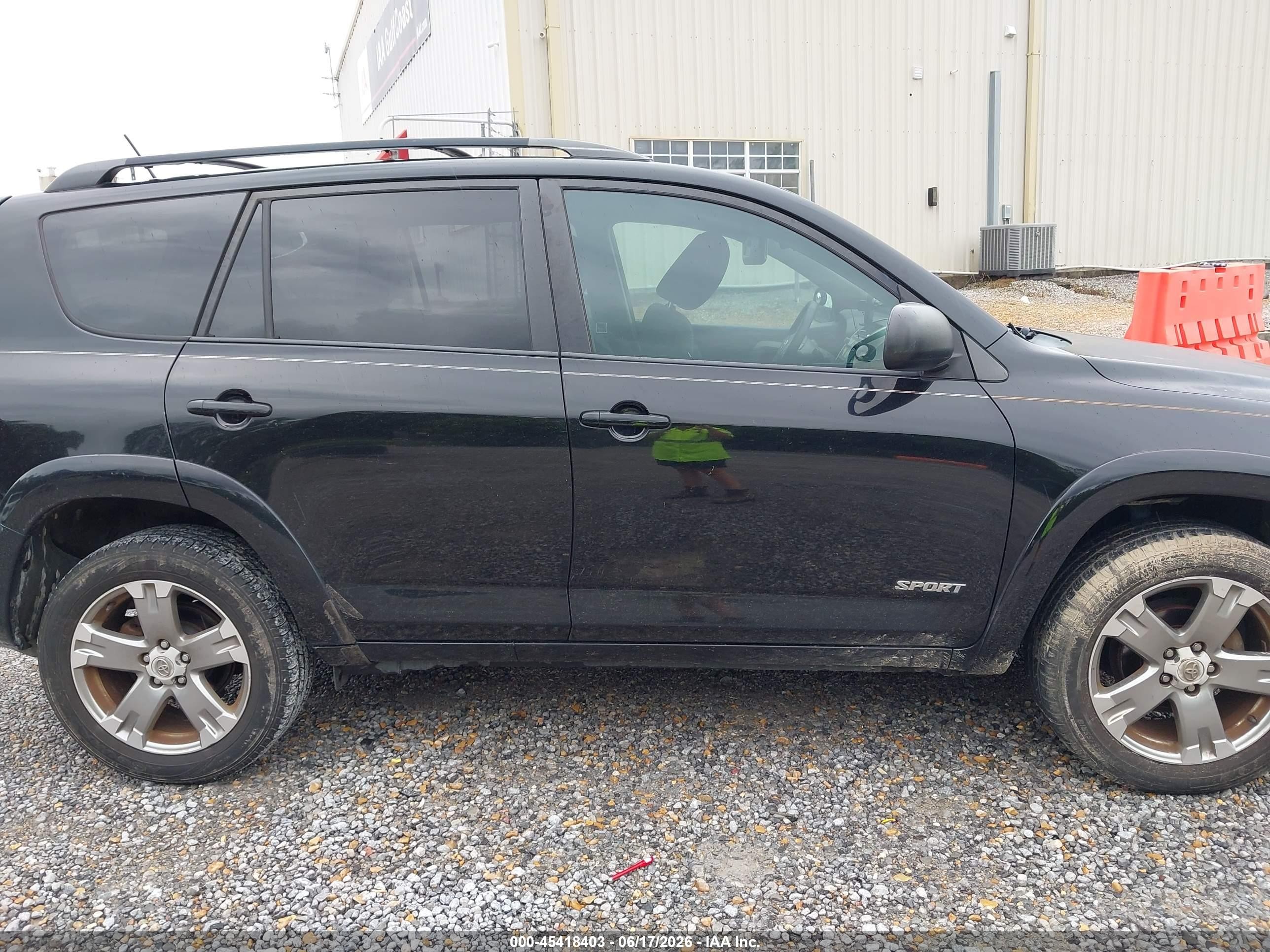 2010 Toyota Rav4 Sport Dark Blue vin: 2T3WF4DV9AW049510