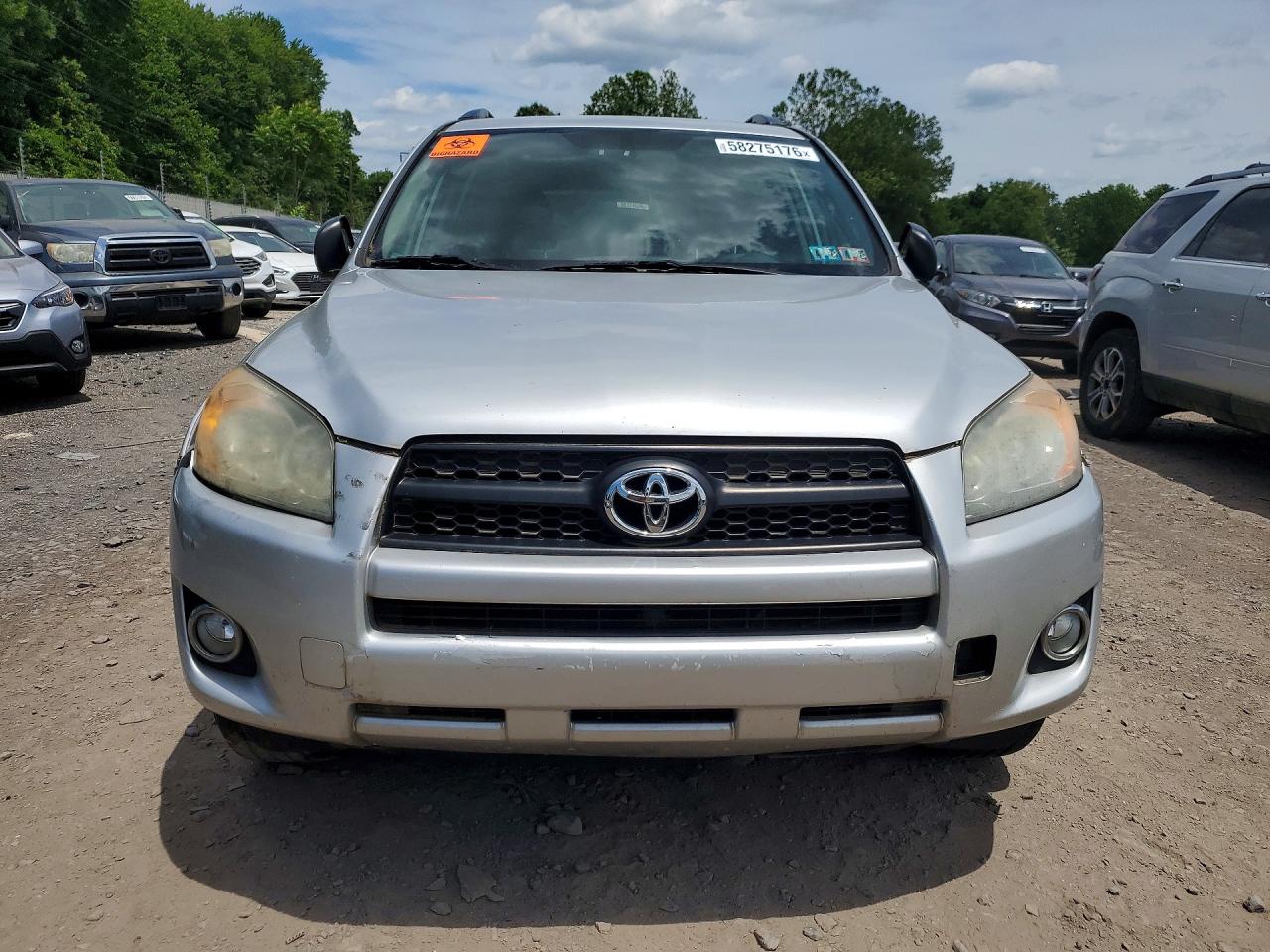 2011 Toyota Rav4 Sport Silver vin: 2T3WF4DV9BW086543