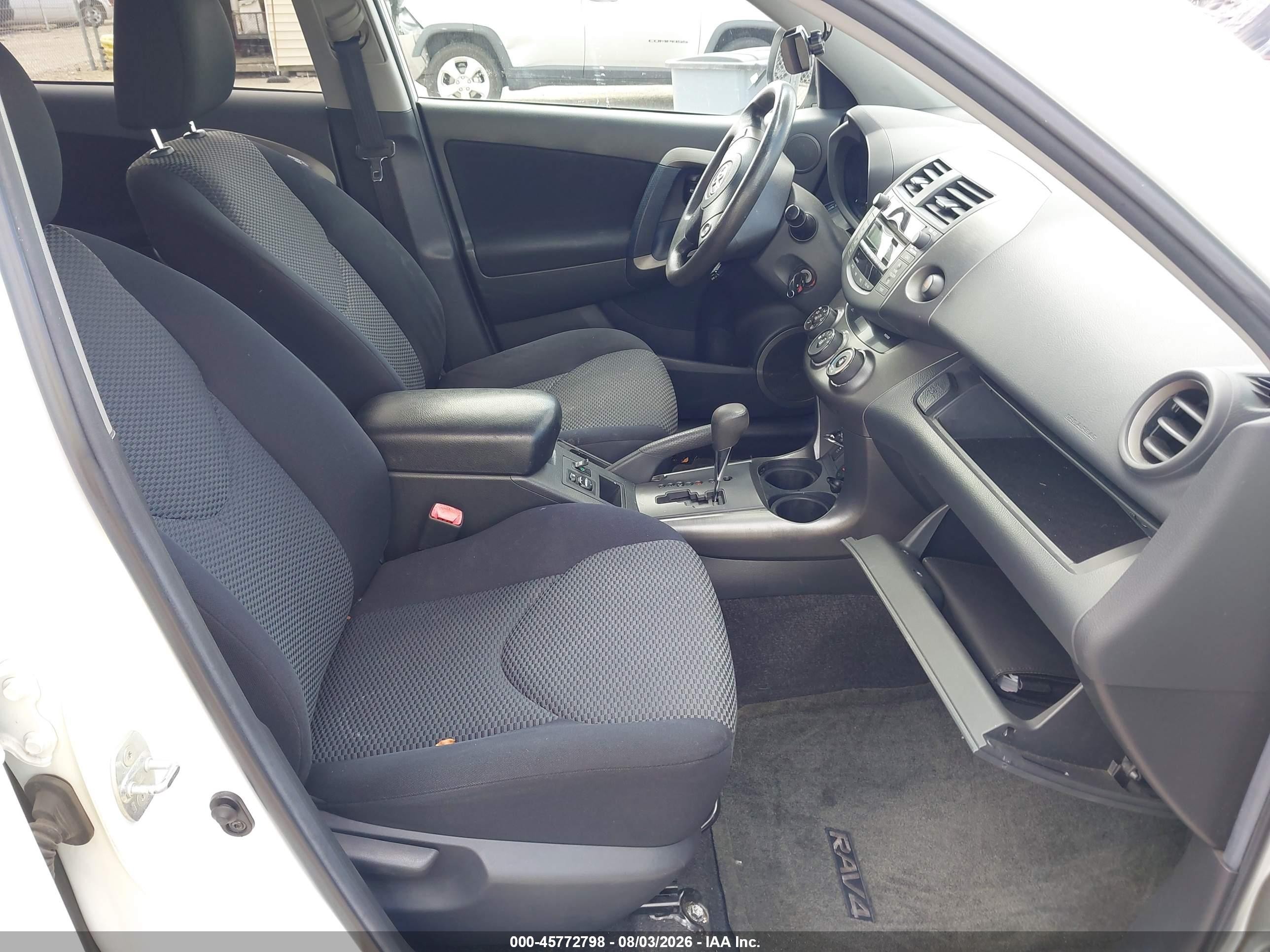 2010 Toyota Rav4 Sport White vin: 2T3WF4DVXAW036488