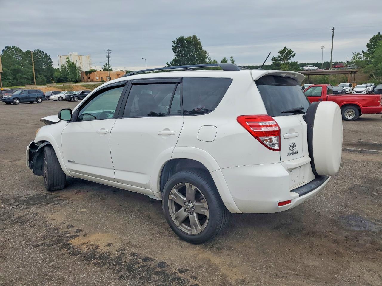 2011 Toyota Rav4 Sport White vin: 2T3WF4DVXBW080654