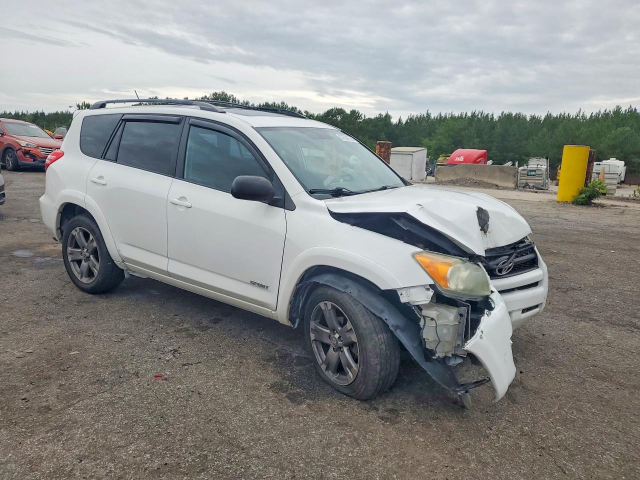2011 Toyota Rav4 Sport White vin: 2T3WF4DVXBW080654