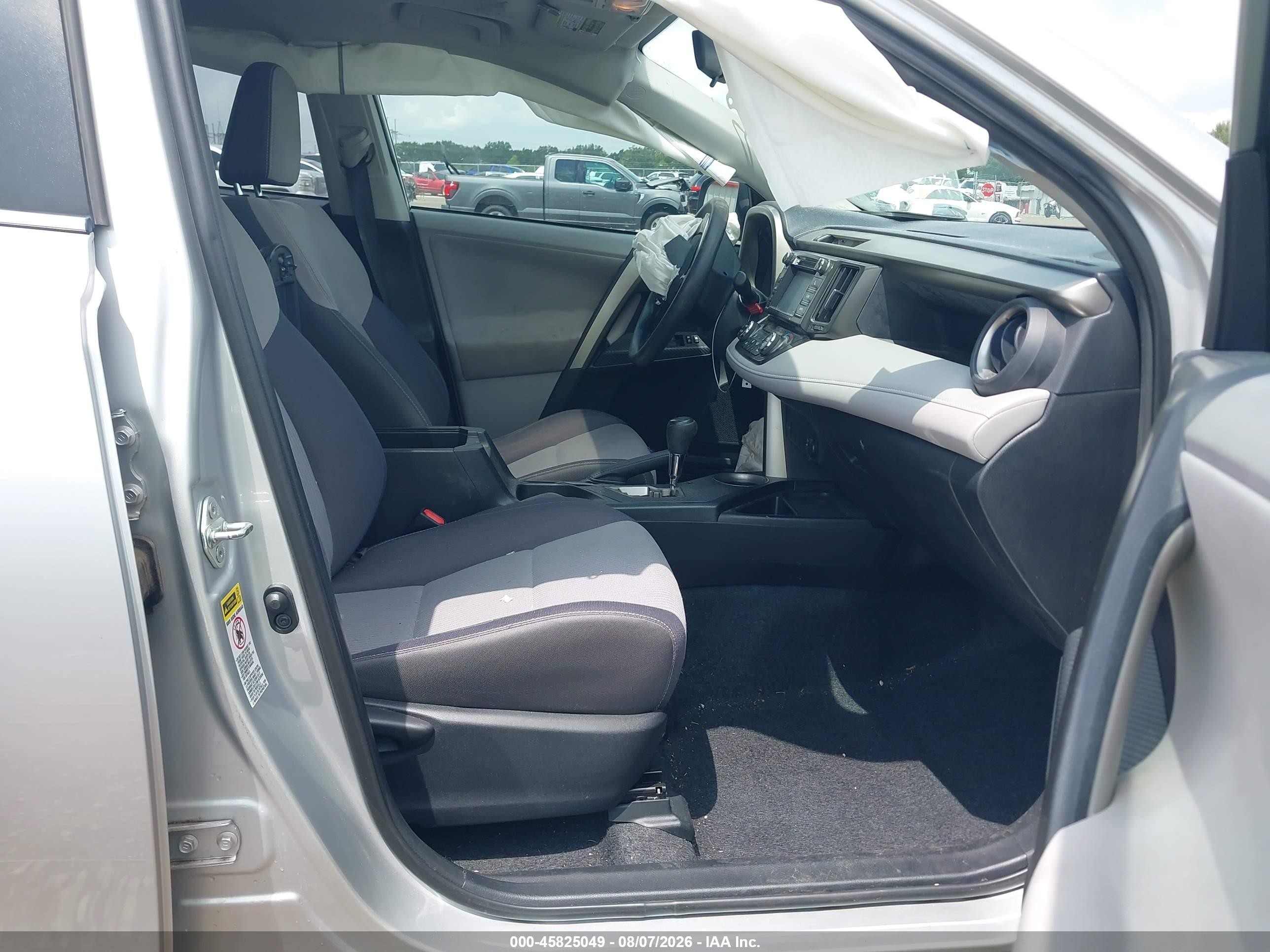 2013 Toyota Rav4 Xle Серебряный vin: 2T3WFREV0DW018842