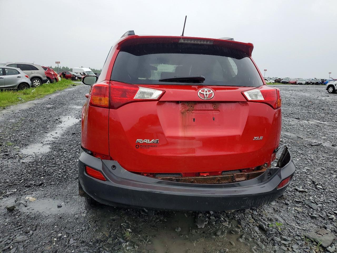 2013 Toyota Rav4 Xle Burgundy vin: 2T3WFREV0DW033468