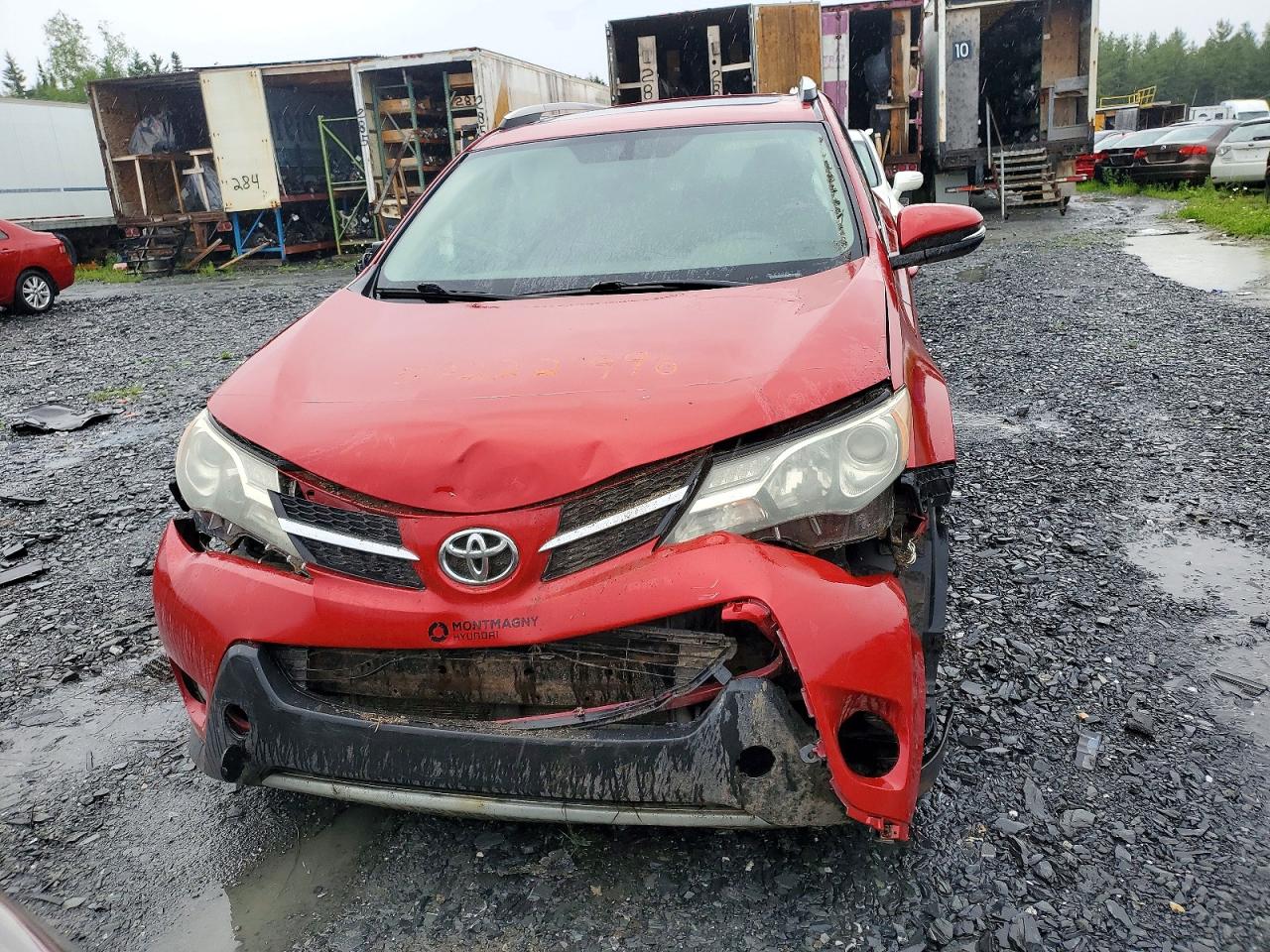 2013 Toyota Rav4 Xle Burgundy vin: 2T3WFREV0DW033468