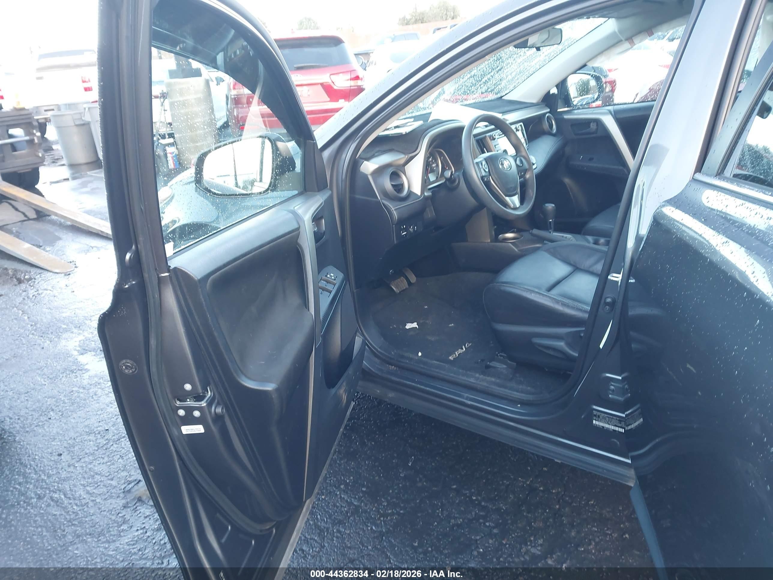 2013 Toyota Rav4 Xle Серый vin: 2T3WFREV0DW053039