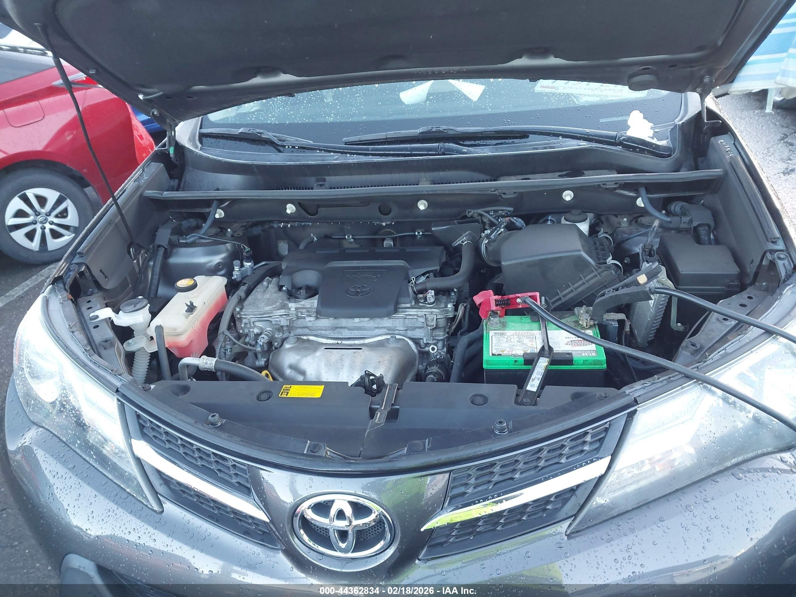 2013 Toyota Rav4 Xle Серый vin: 2T3WFREV0DW053039