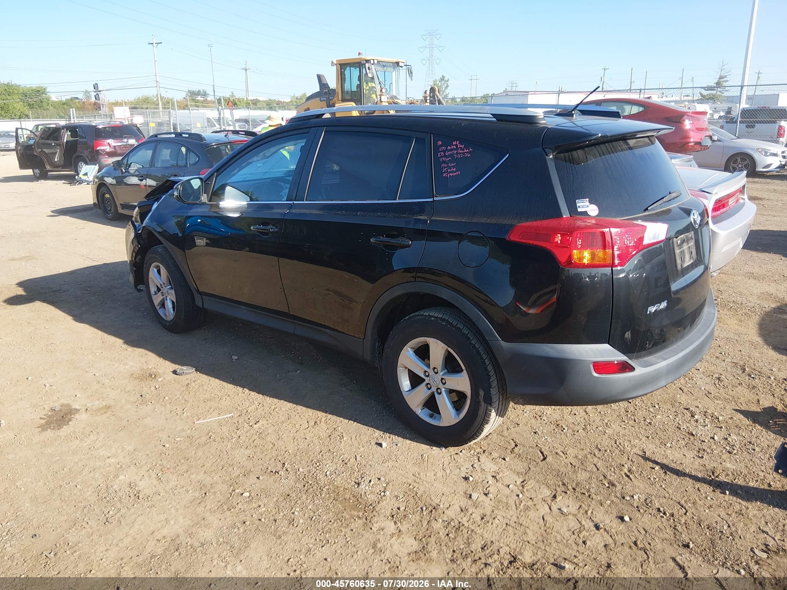2013 Toyota Rav4 Xle Черный vin: 2T3WFREV0DW055907