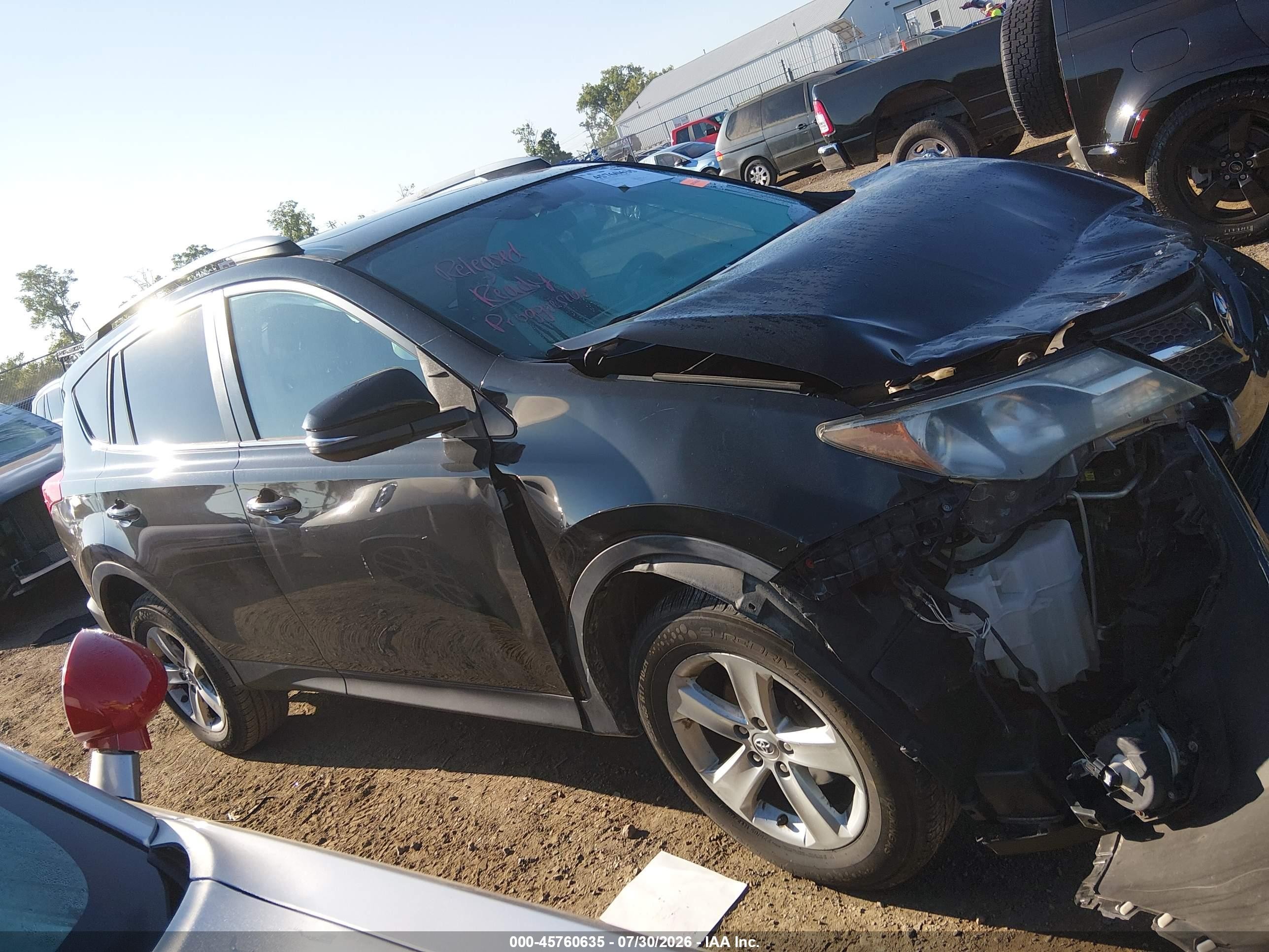 2013 Toyota Rav4 Xle Черный vin: 2T3WFREV0DW055907
