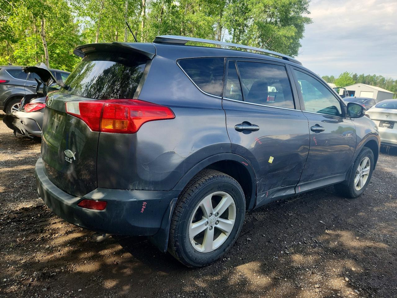 2013 Toyota Rav 4 Серый vin: 2T3WFREV0DW056359