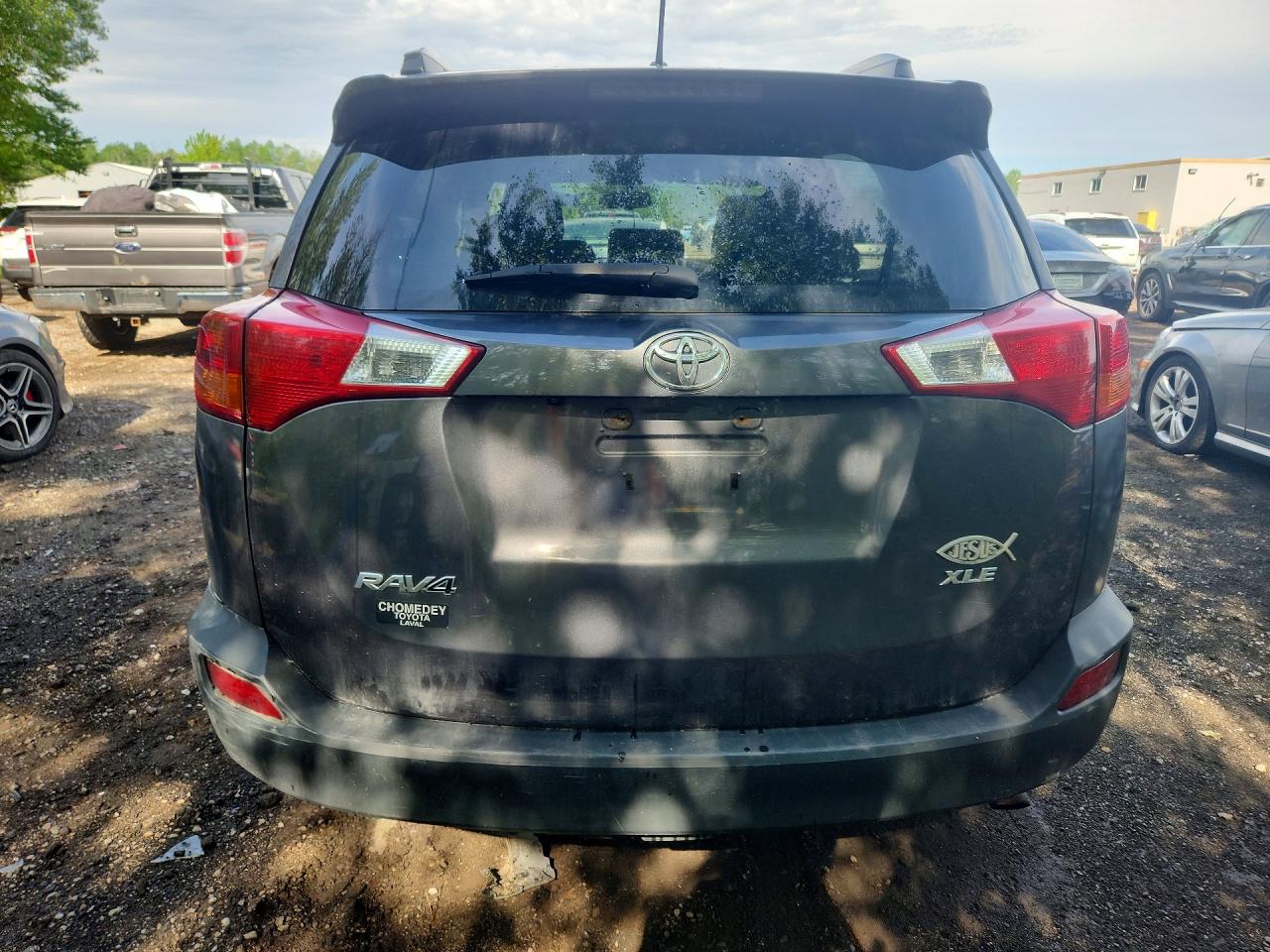 2013 Toyota Rav 4 Серый vin: 2T3WFREV0DW056359