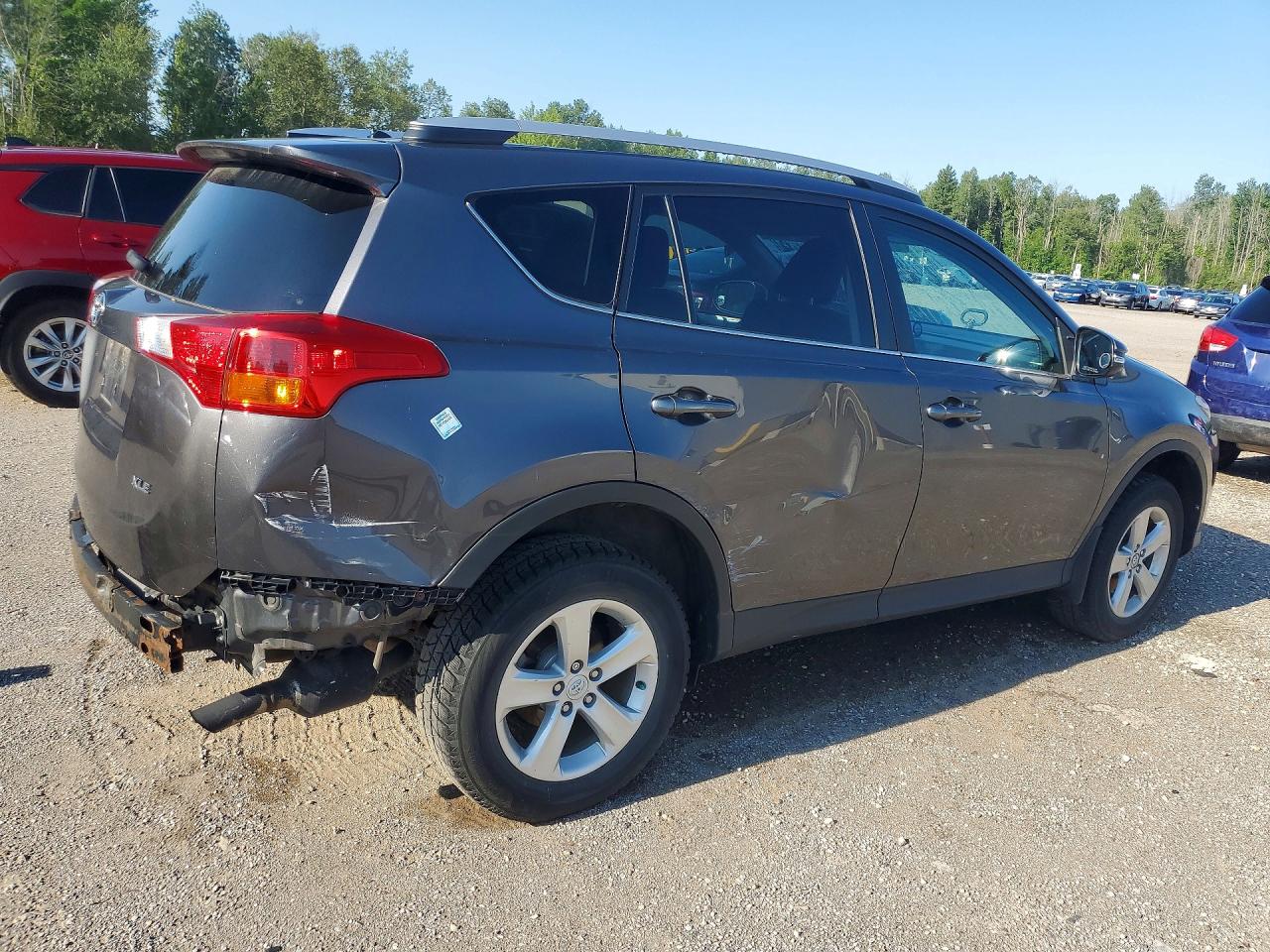 2013 Toyota Rav4 Xle Gray vin: 2T3WFREV0DW059617