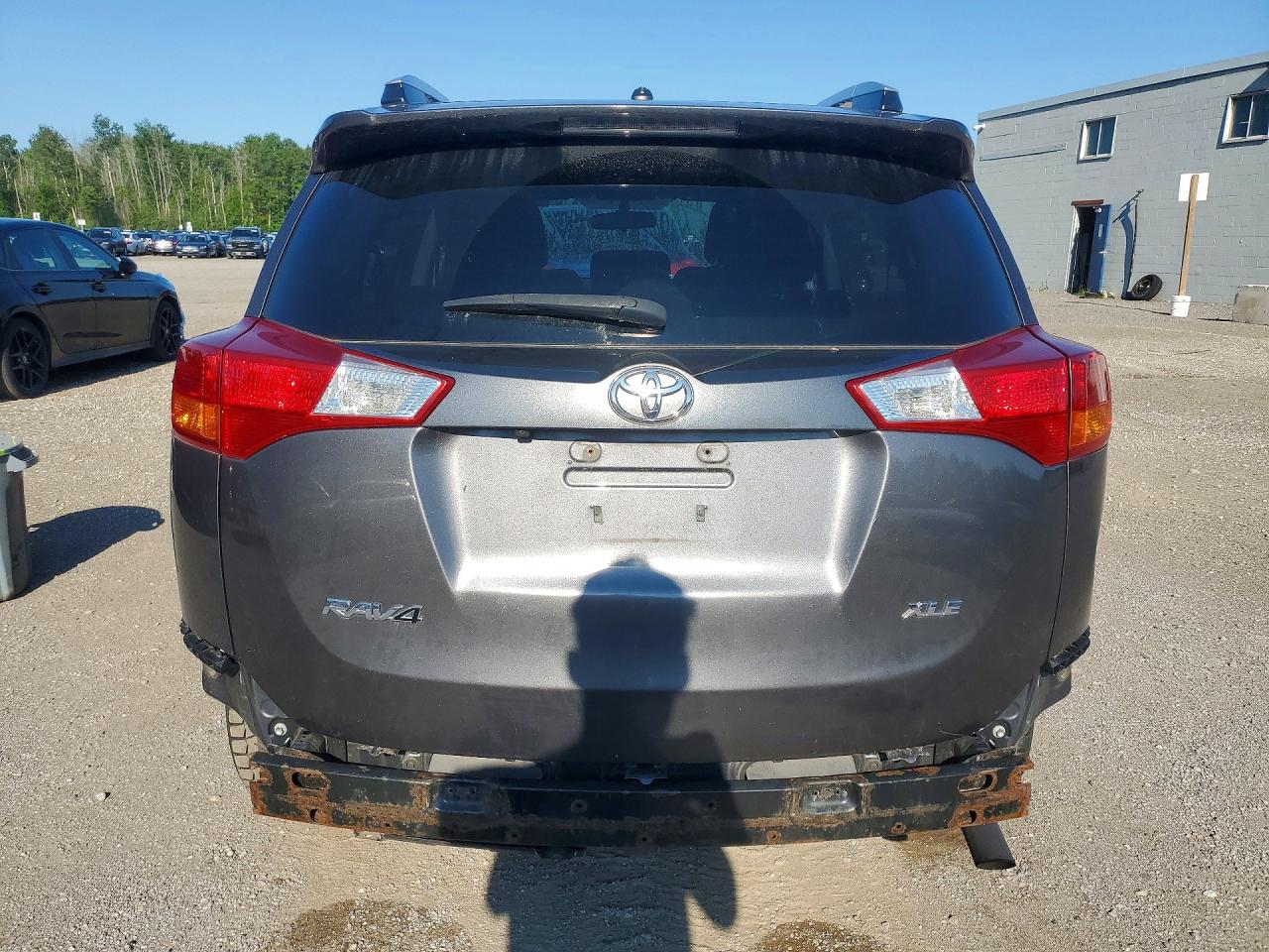 2013 Toyota Rav4 Xle Gray vin: 2T3WFREV0DW059617