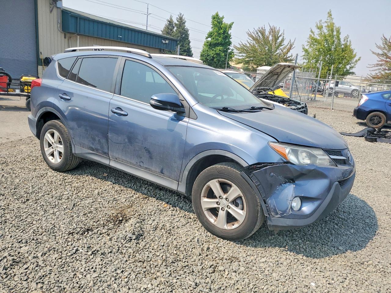 2013 Toyota Rav4 Xle Blue vin: 2T3WFREV0DW062291