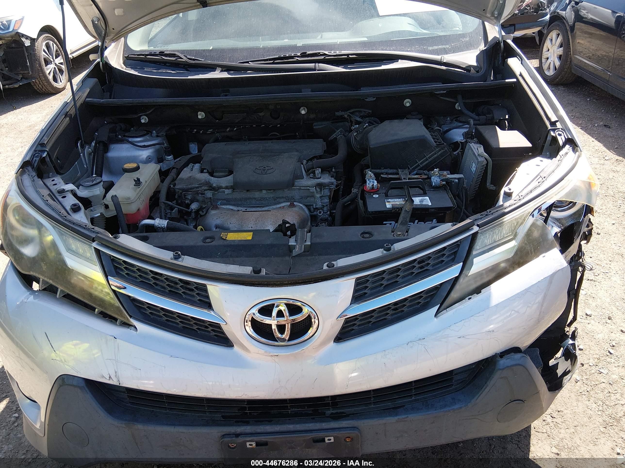 2014 Toyota Rav4 Xle Silver vin: 2T3WFREV0EW079383