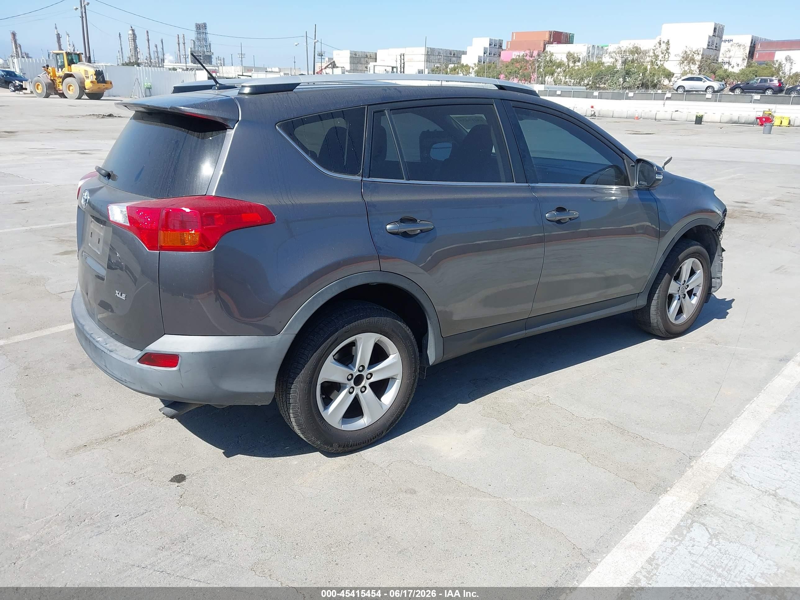 2014 Toyota Rav4 Xle Gray vin: 2T3WFREV0EW080324