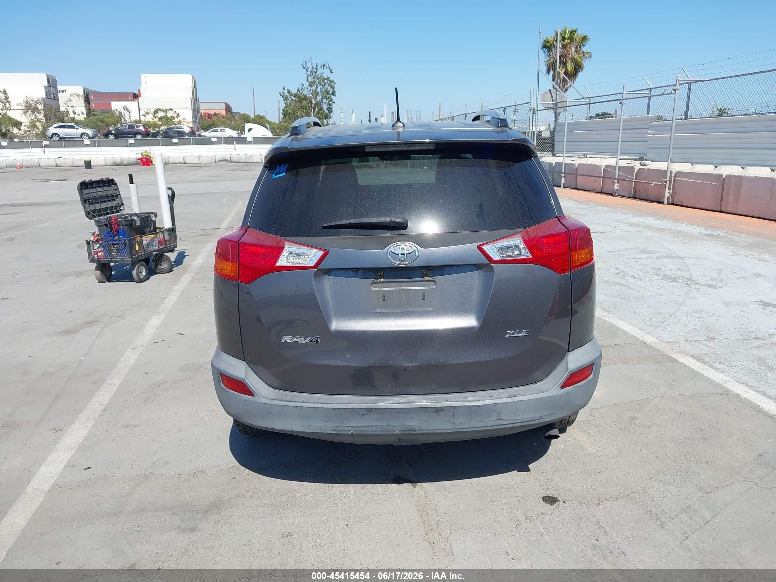 2014 Toyota Rav4 Xle Gray vin: 2T3WFREV0EW080324