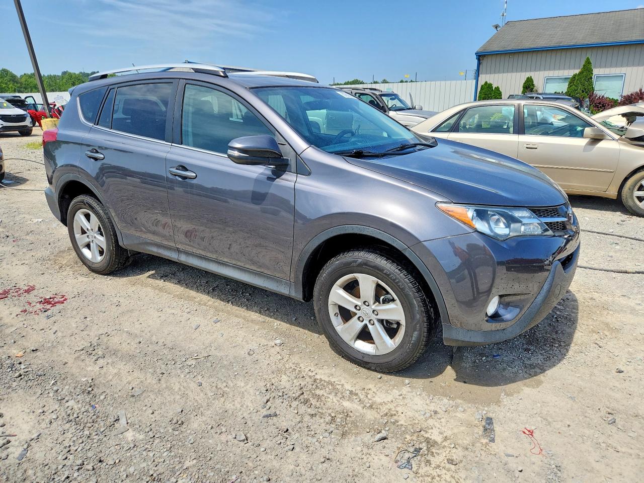 2014 Toyota Rav4 Xle Gray vin: 2T3WFREV0EW090030