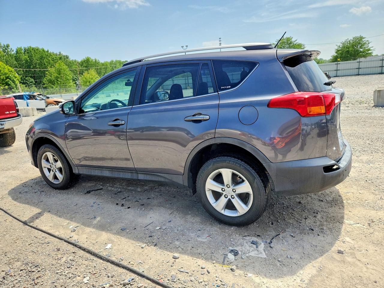 2014 Toyota Rav4 Xle Gray vin: 2T3WFREV0EW090030