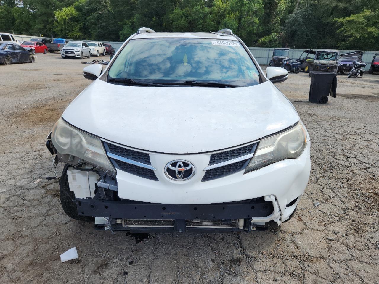 2014 Toyota Rav4 Xle White vin: 2T3WFREV0EW094188