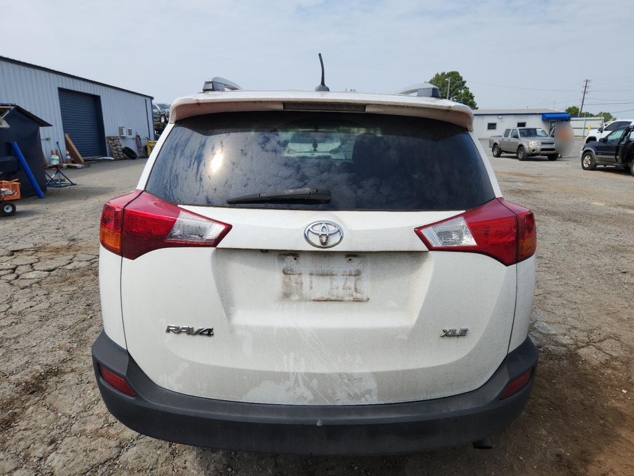 2014 Toyota Rav4 Xle White vin: 2T3WFREV0EW094188