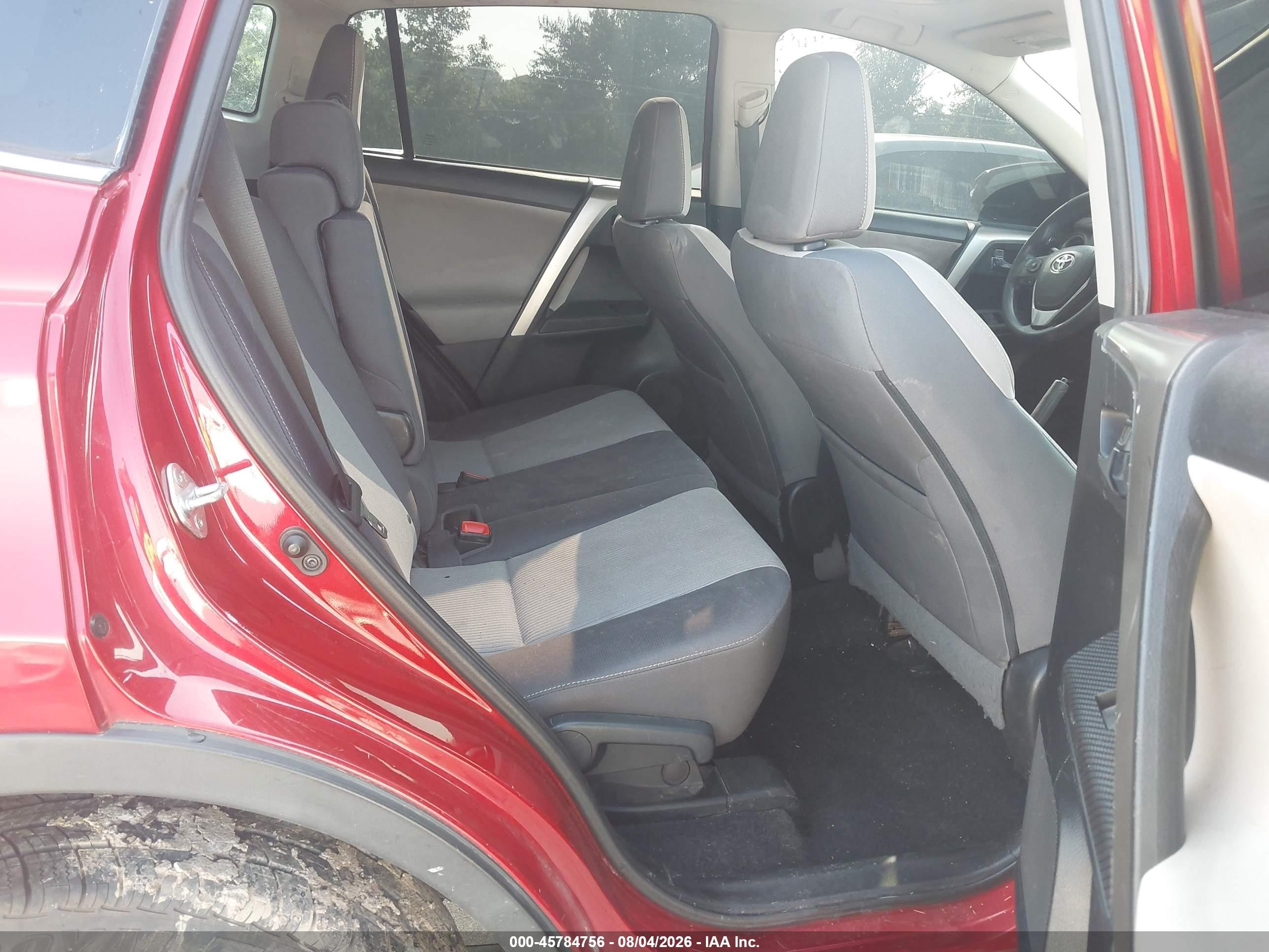 2015 Toyota Rav4 Xle Red vin: 2T3WFREV0FW168422