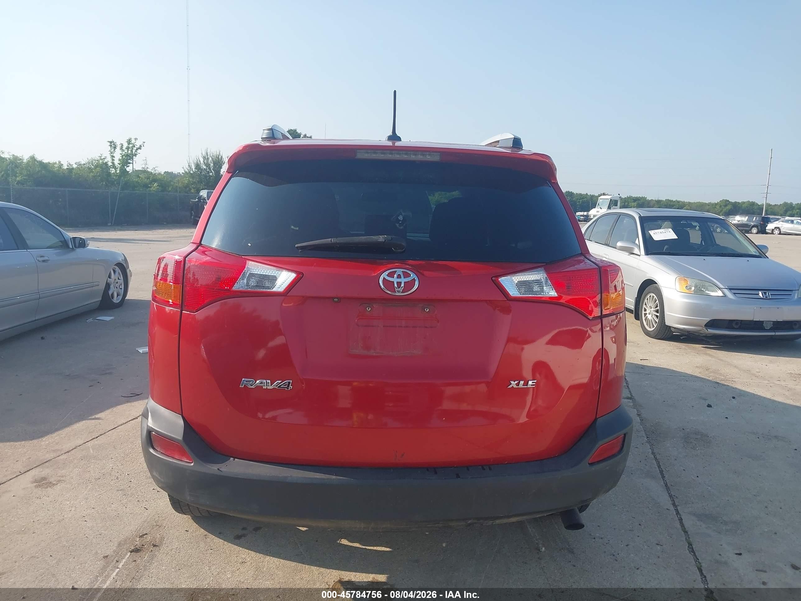 2015 Toyota Rav4 Xle Red vin: 2T3WFREV0FW168422