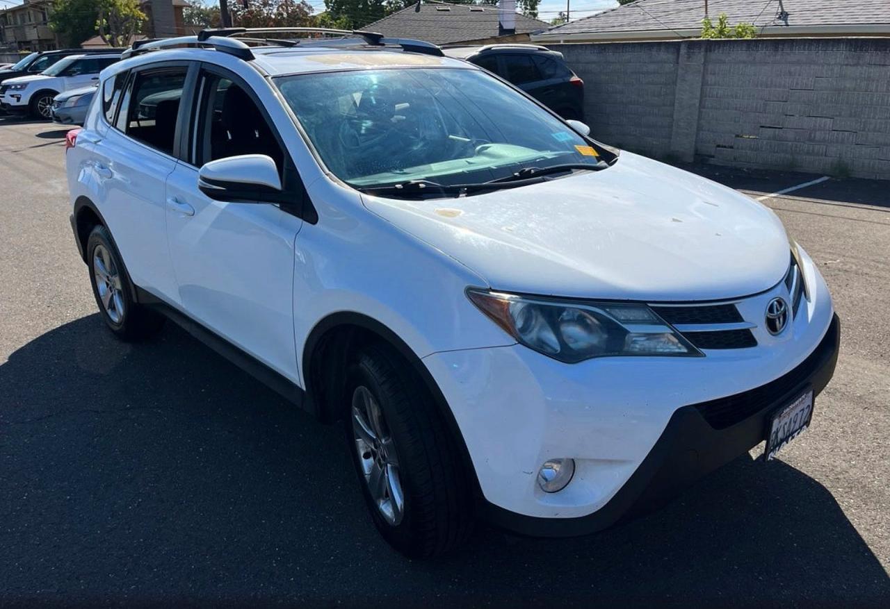2015 Toyota Rav4 Xle Белый vin: 2T3WFREV0FW184149