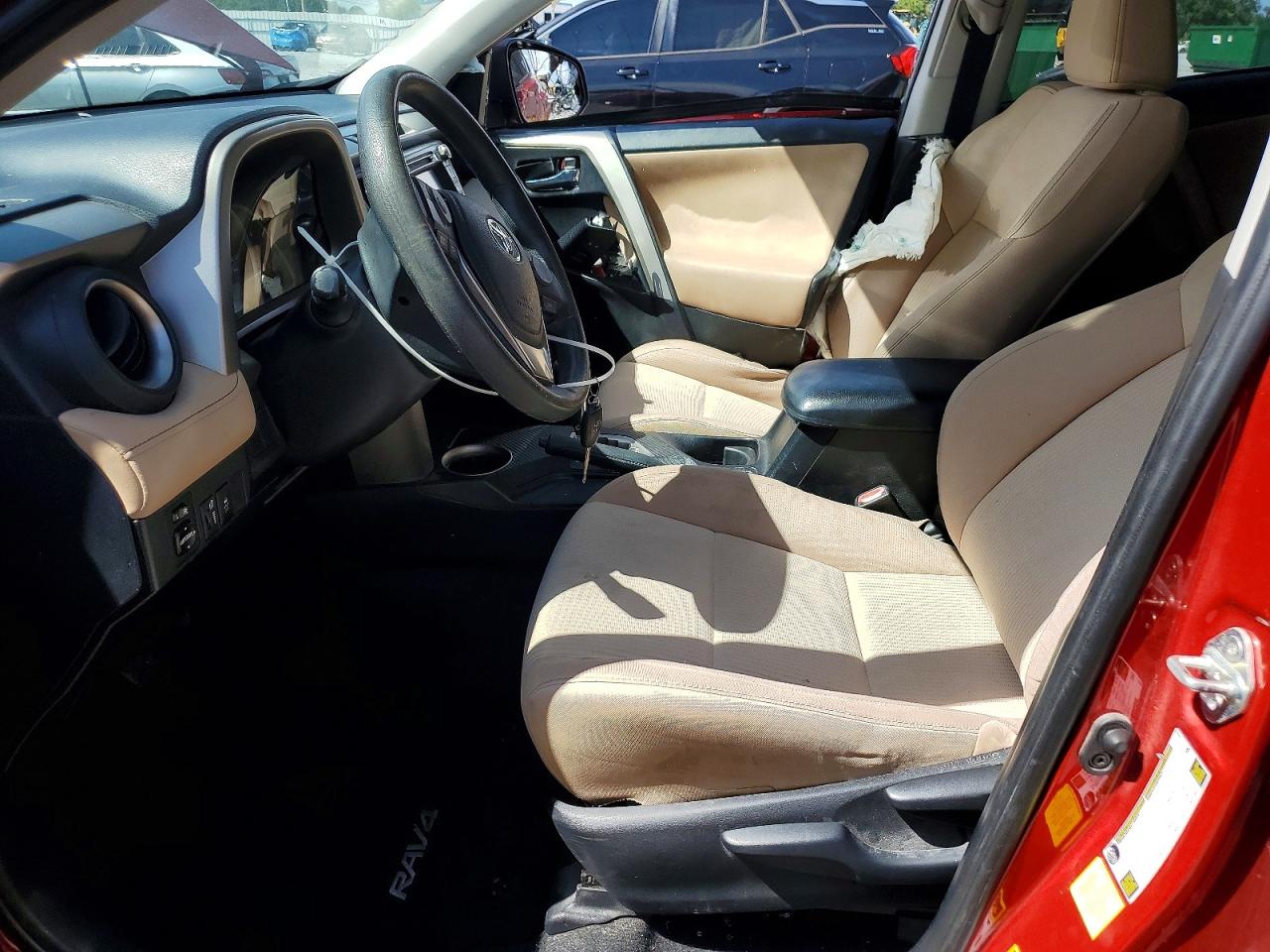 2015 Toyota Rav4 Xle Burgundy vin: 2T3WFREV0FW193577