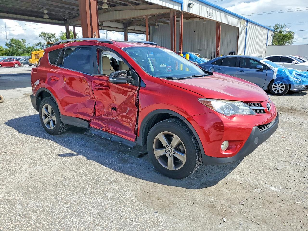 2015 Toyota Rav4 Xle Burgundy vin: 2T3WFREV0FW193577