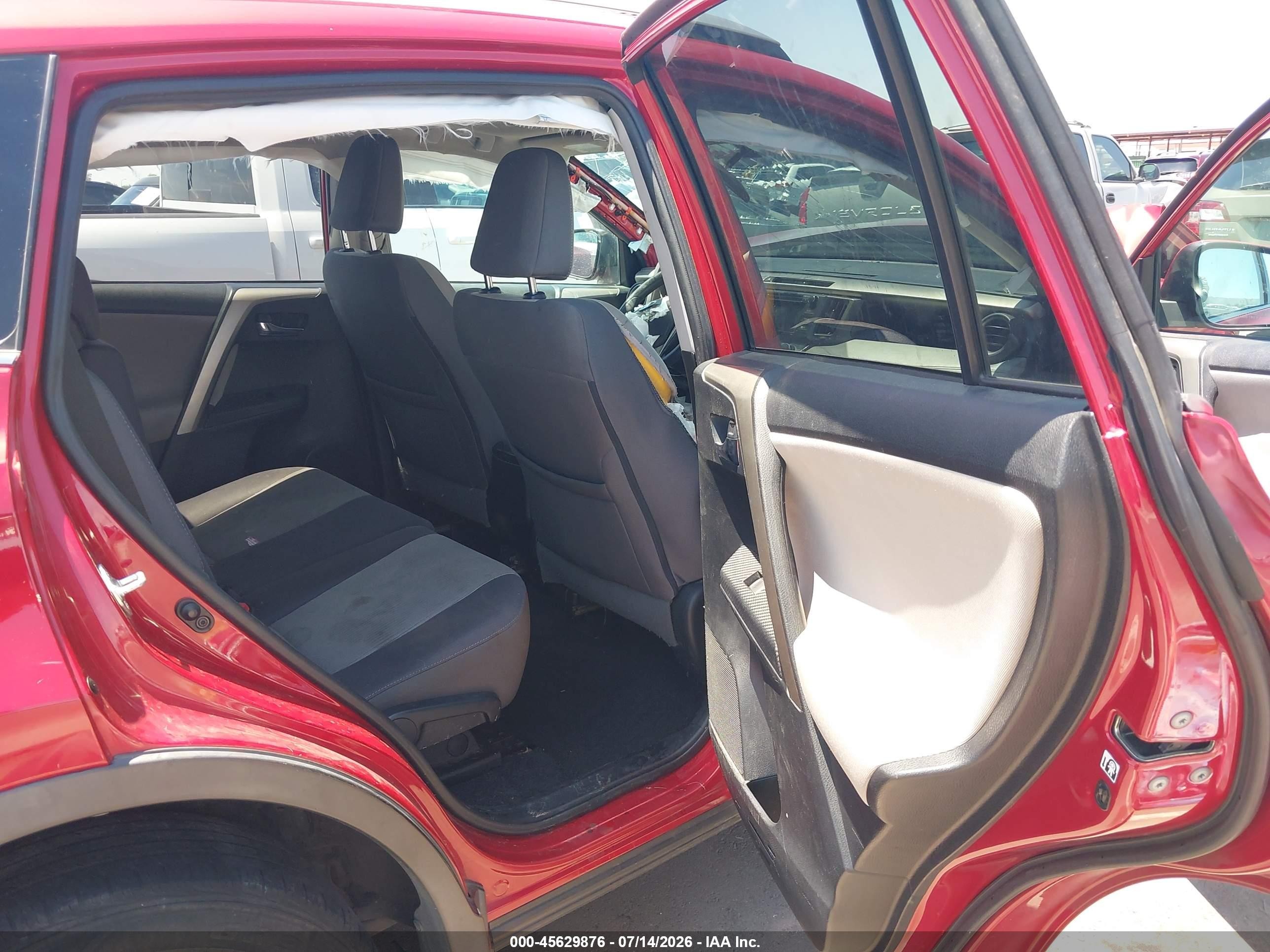 2015 Toyota Rav4 Xle Red vin: 2T3WFREV0FW223449