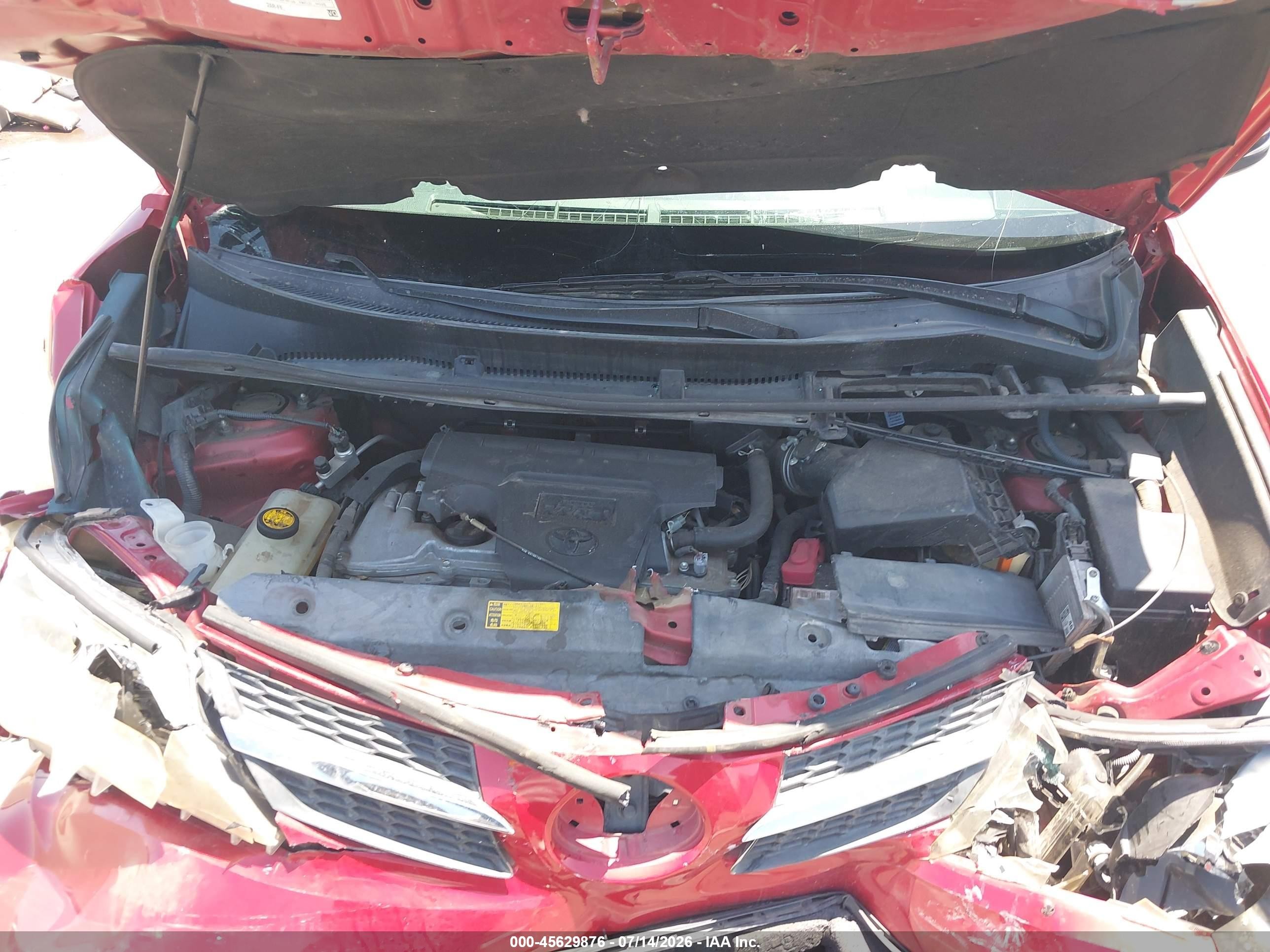 2015 Toyota Rav4 Xle Red vin: 2T3WFREV0FW223449