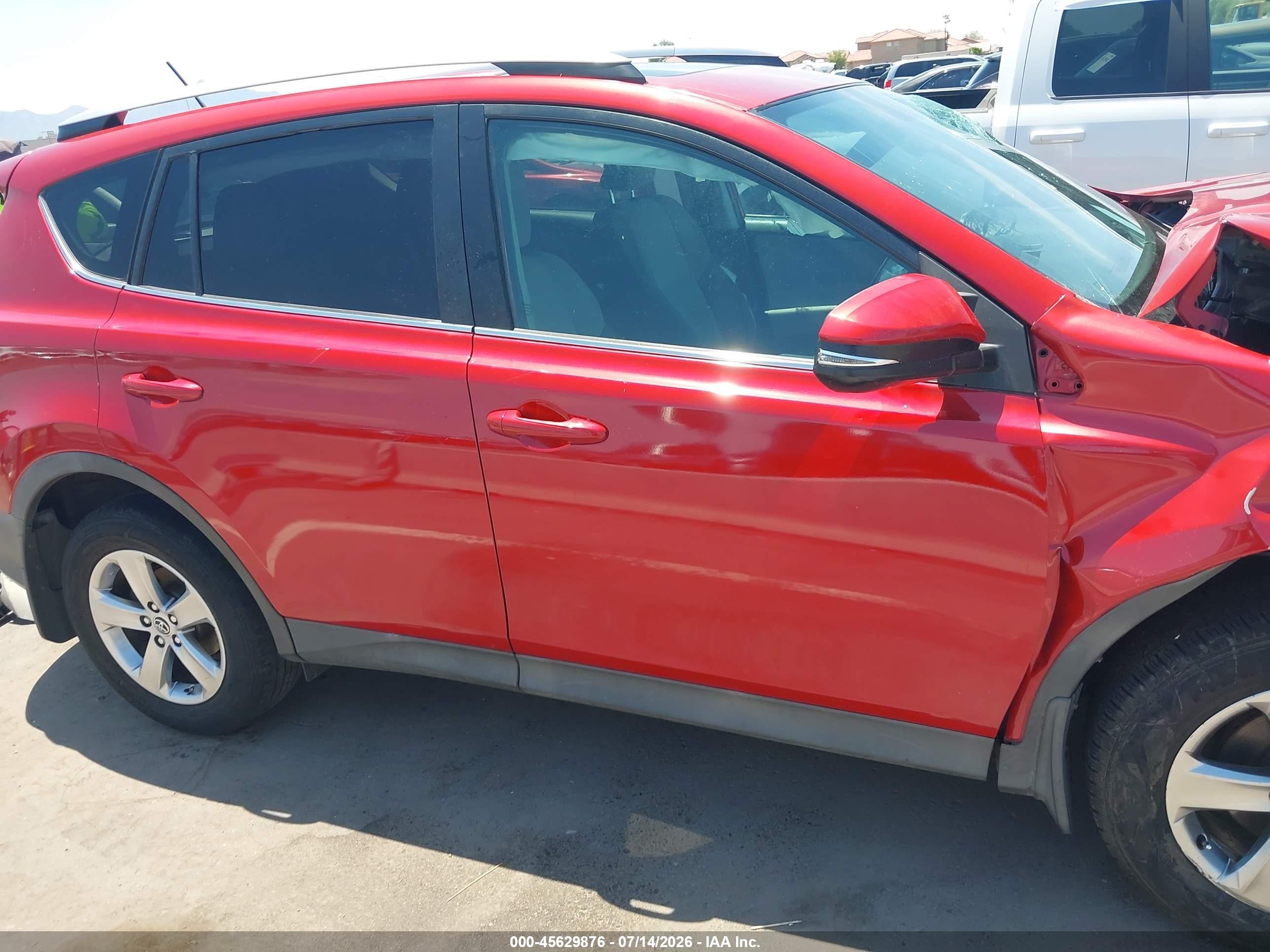 2015 Toyota Rav4 Xle Red vin: 2T3WFREV0FW223449