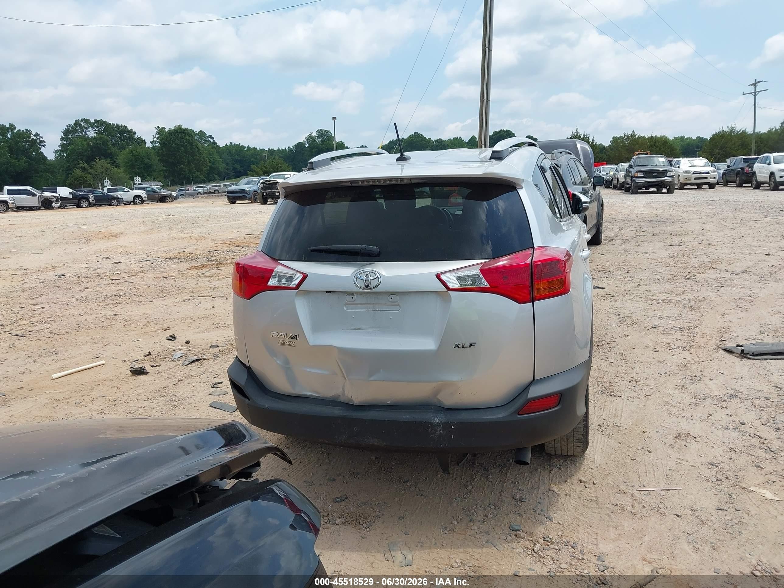 2015 Toyota Rav4 Xle Silver vin: 2T3WFREV0FW232751