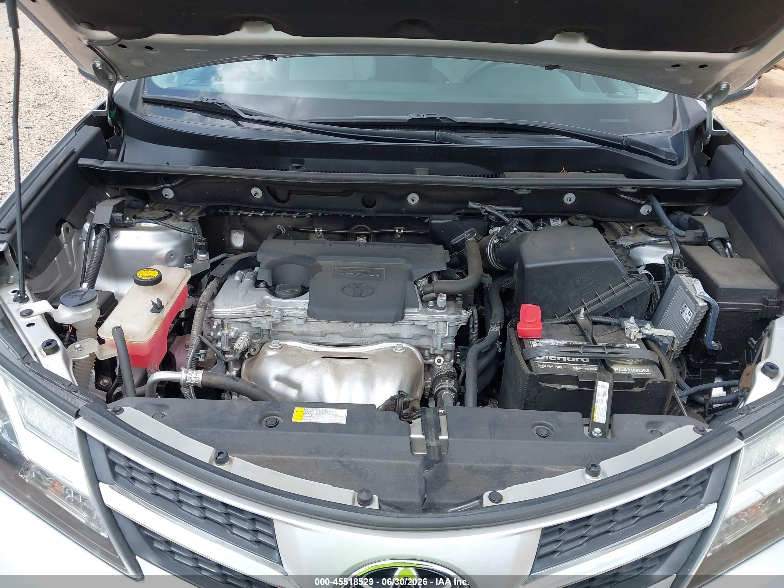 2015 Toyota Rav4 Xle Silver vin: 2T3WFREV0FW232751