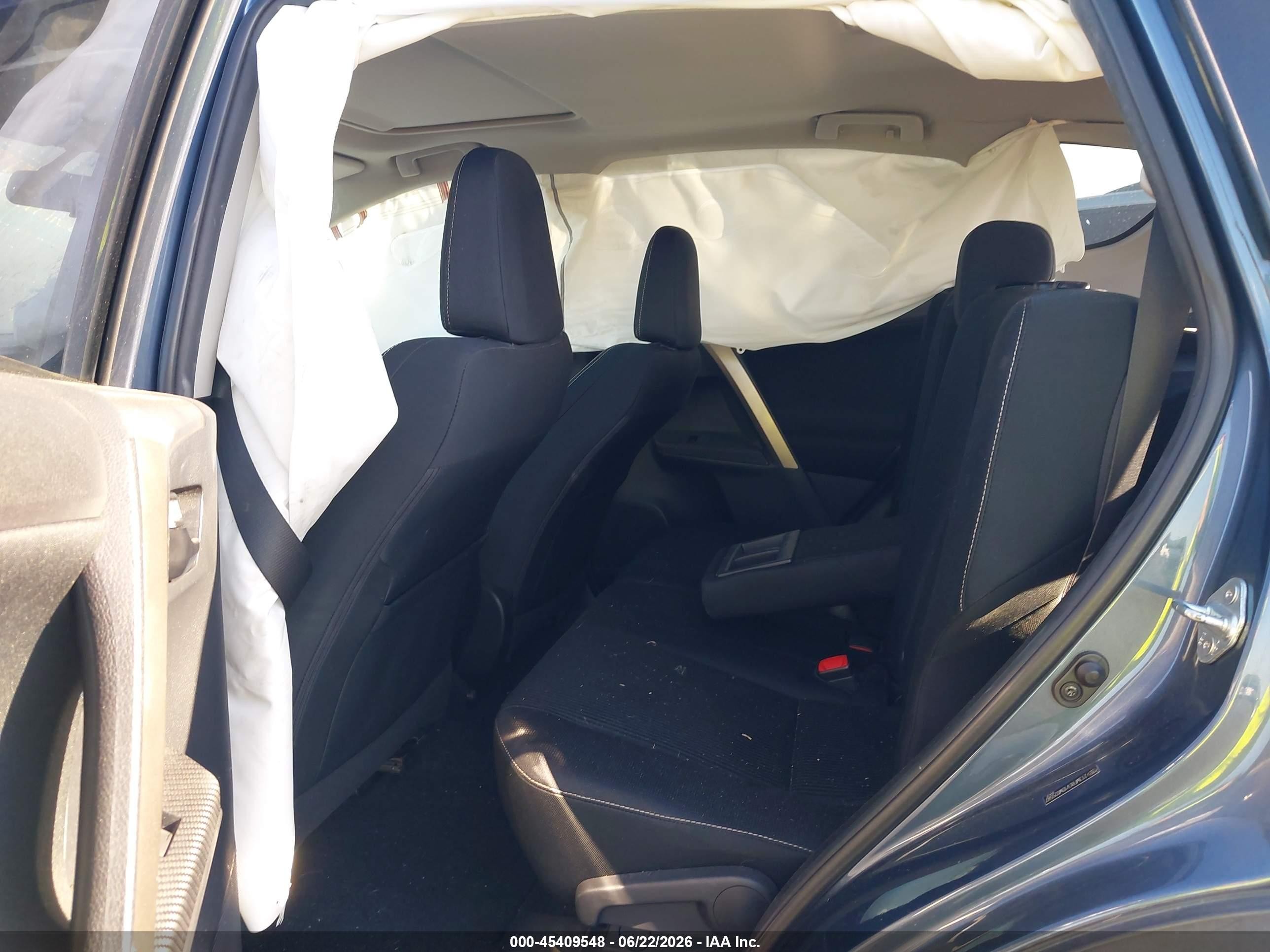2013 Toyota Rav4 Xle Blue vin: 2T3WFREV1DW025587