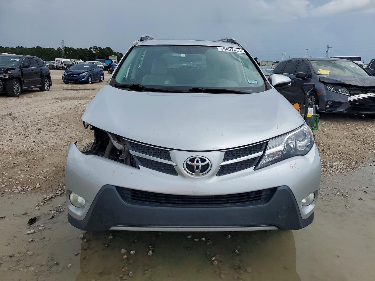 2013 Toyota Rav4 Xle Silver vin: 2T3WFREV1DW070657