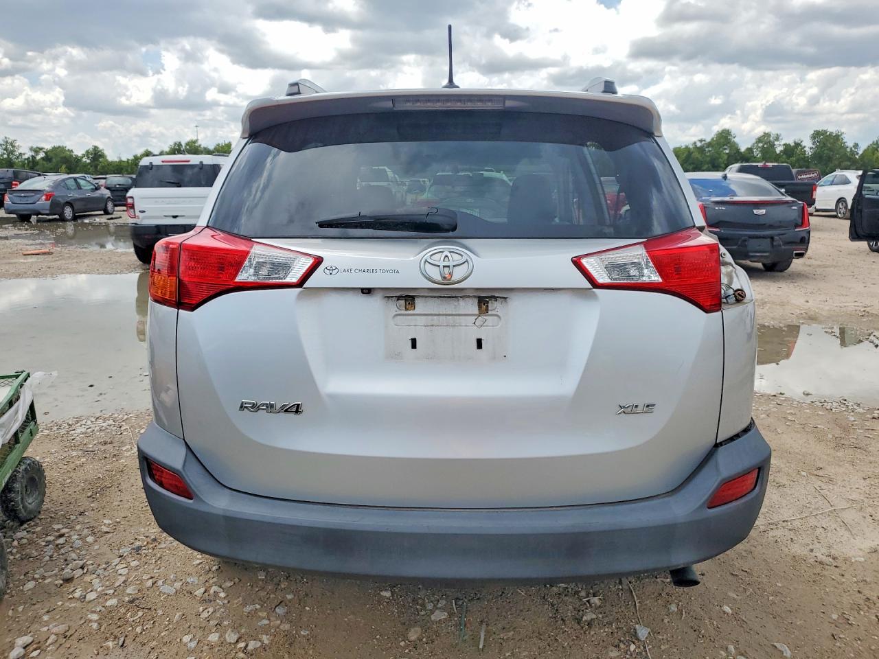 2013 Toyota Rav4 Xle Silver vin: 2T3WFREV1DW070657