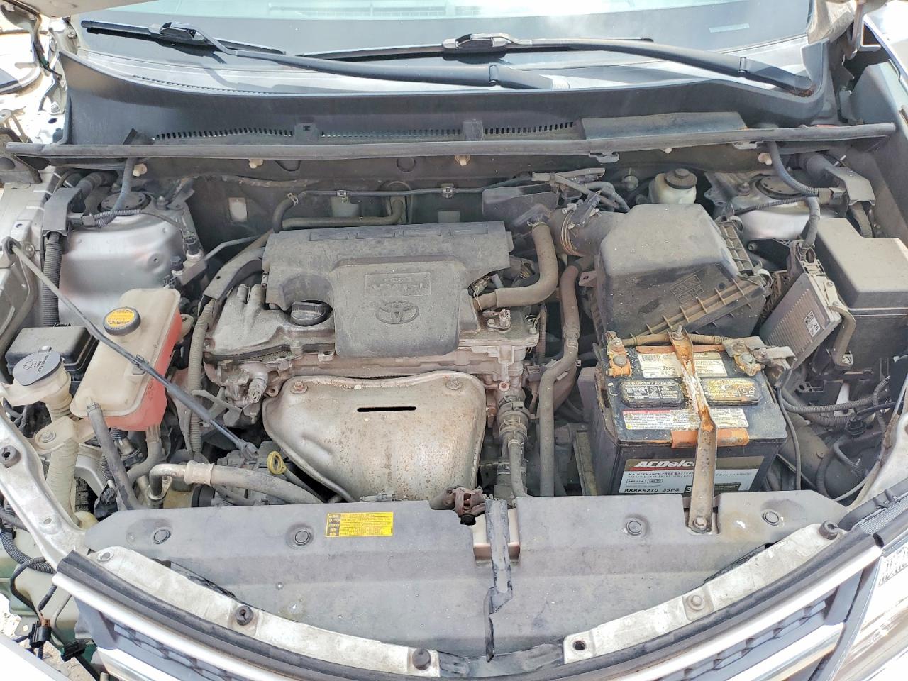 2013 Toyota Rav4 Xle Silver vin: 2T3WFREV1DW070657