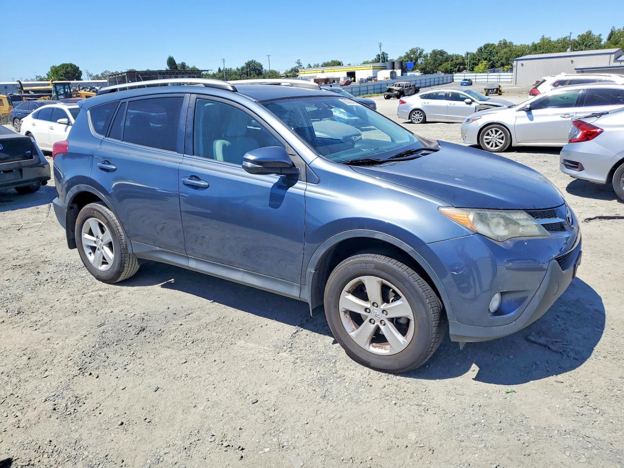 2013 Toyota Rav4 Xle Серый vin: 2T3WFREV1DW070674