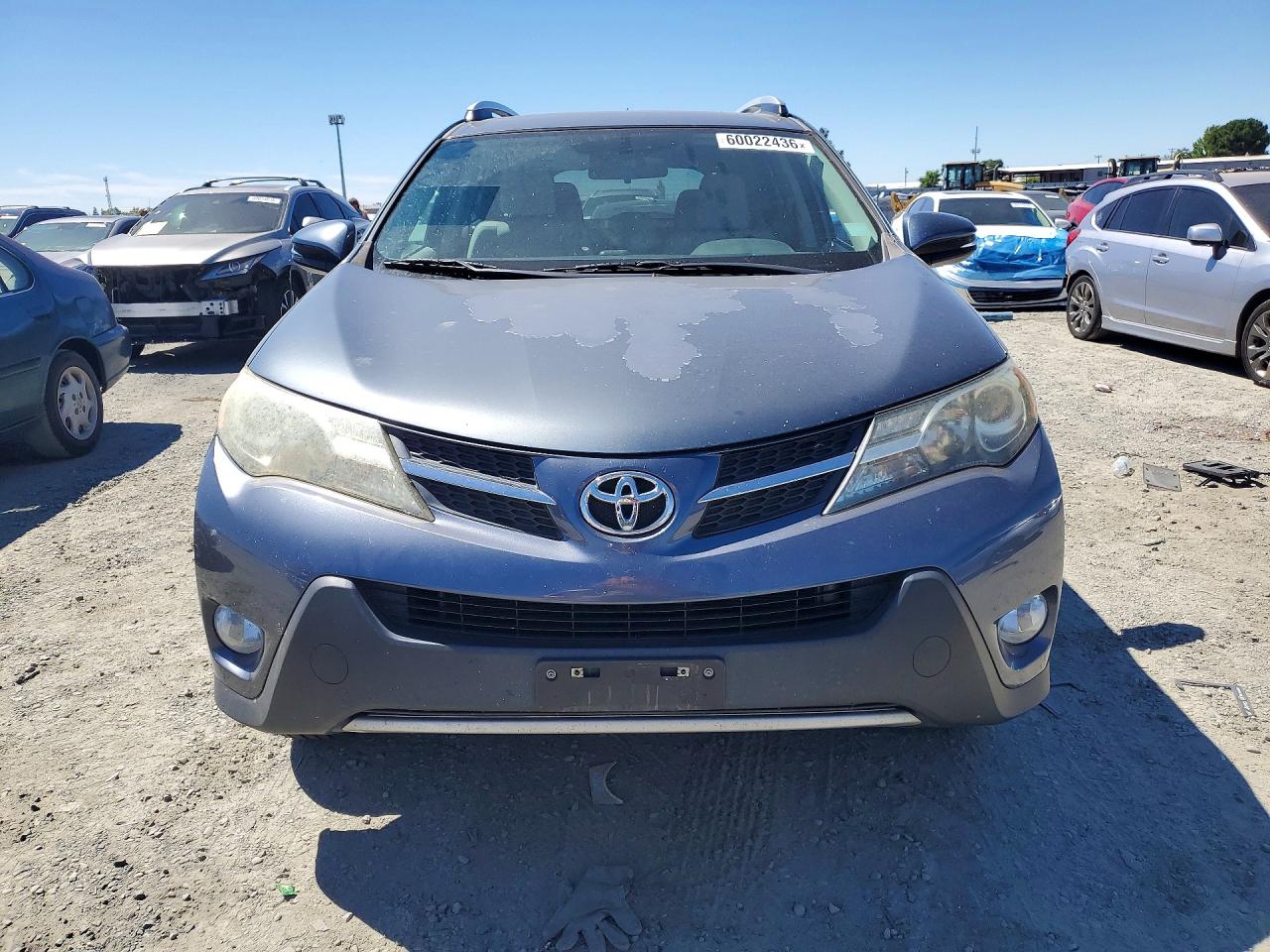 2013 Toyota Rav4 Xle Серый vin: 2T3WFREV1DW070674