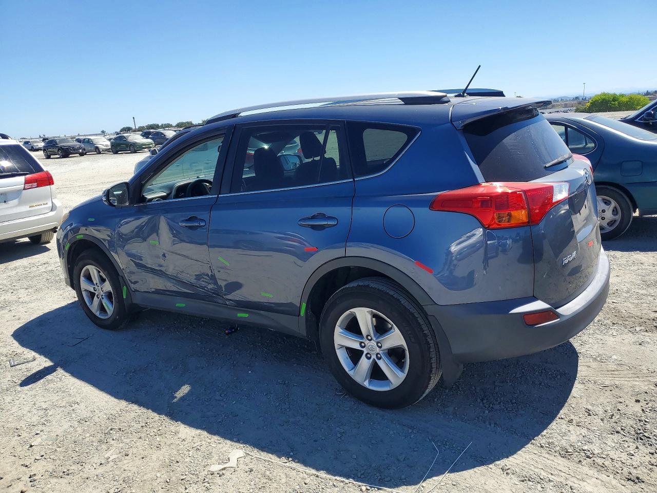 2013 Toyota Rav4 Xle Серый vin: 2T3WFREV1DW070674