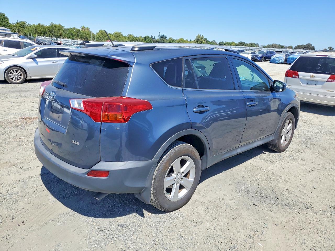 2013 Toyota Rav4 Xle Серый vin: 2T3WFREV1DW070674