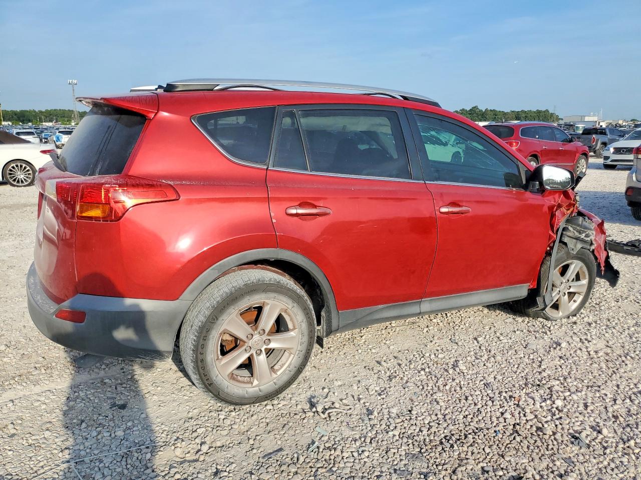 2013 Toyota Rav4 Xle Red vin: 2T3WFREV1DW072215