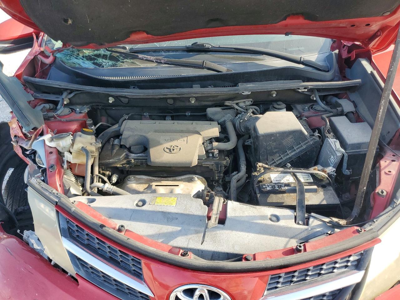 2013 Toyota Rav4 Xle Red vin: 2T3WFREV1DW072215