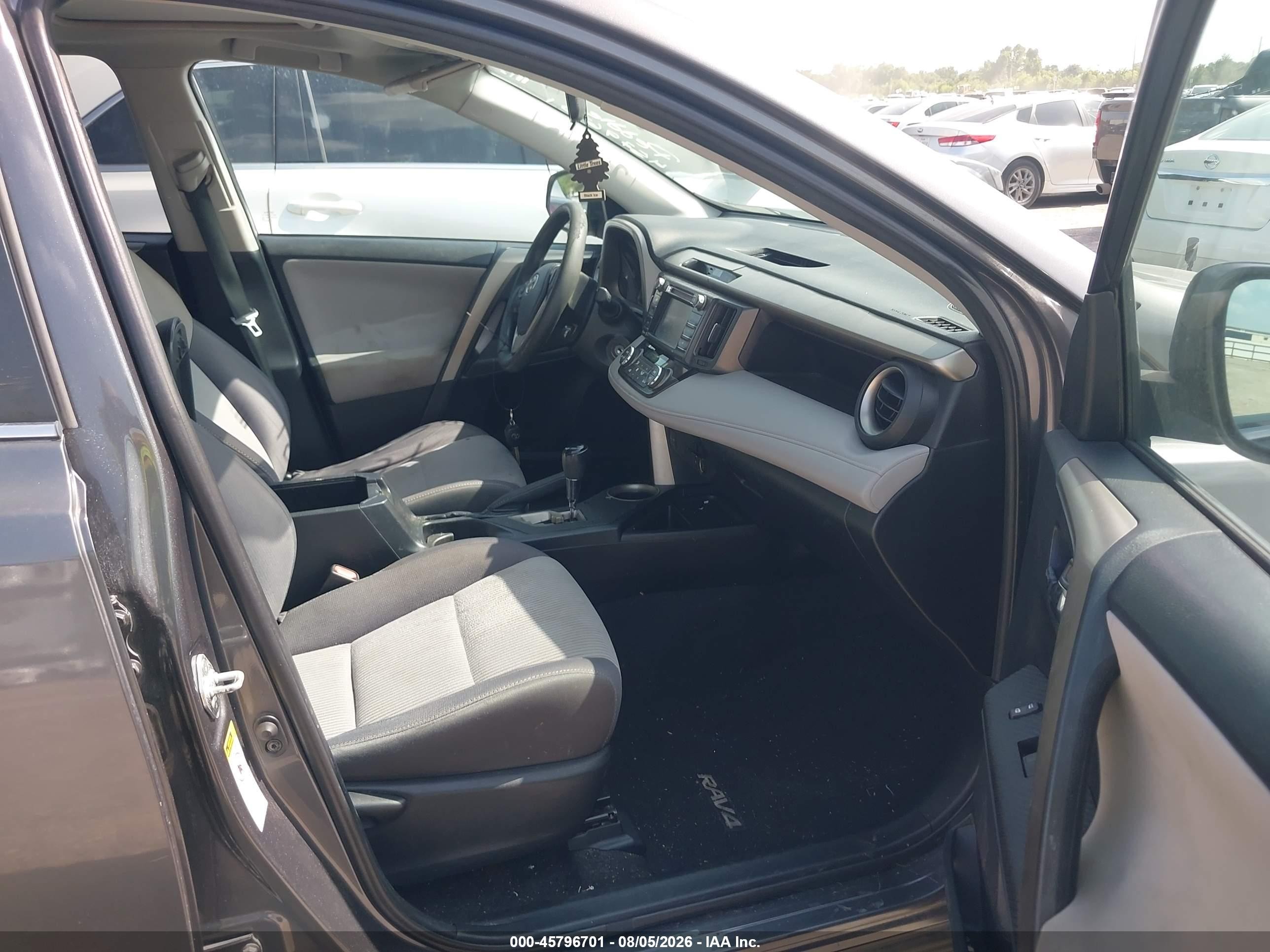 2014 Toyota Rav4 Xle Gray vin: 2T3WFREV1EW097844